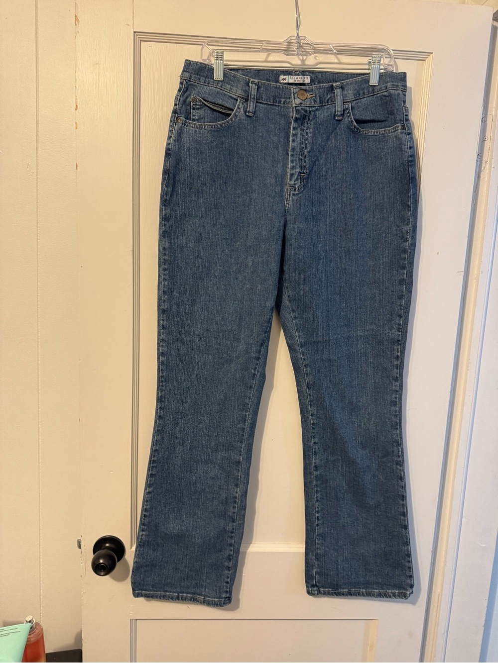 Lee Women's Boot-Cut Jeans in Medium Blue